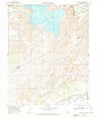 Turlock Lake California Historical topographic map, 1:24000 scale, 7.5 X 7.5 Minute, Year 1968