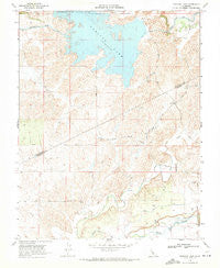 Turlock Lake California Historical topographic map, 1:24000 scale, 7.5 X 7.5 Minute, Year 1968
