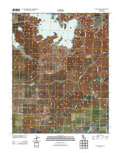 Turlock Lake California Historical topographic map, 1:24000 scale, 7.5 X 7.5 Minute, Year 2012