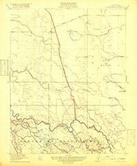 Turner Ranch California Historical topographic map, 1:31680 scale, 7.5 X 7.5 Minute, Year 1918