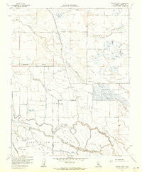 Turner Ranch California Historical topographic map, 1:24000 scale, 7.5 X 7.5 Minute, Year 1961