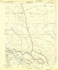 Turner Ranch California Historical topographic map, 1:31680 scale, 7.5 X 7.5 Minute, Year 1918