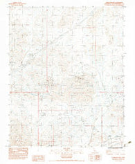 Turquoise Mtn. California Historical topographic map, 1:24000 scale, 7.5 X 7.5 Minute, Year 1983