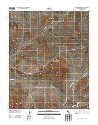 Turquoise Mountain California Historical topographic map, 1:24000 scale, 7.5 X 7.5 Minute, Year 2012