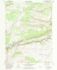 Tuscan Buttes NE California Historical topographic map, 1:24000 scale, 7.5 X 7.5 Minute, Year 1965