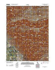 Tuscan Springs California Historical topographic map, 1:24000 scale, 7.5 X 7.5 Minute, Year 2012