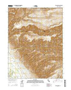 Tuscan Springs California Current topographic map, 1:24000 scale, 7.5 X 7.5 Minute, Year 2015