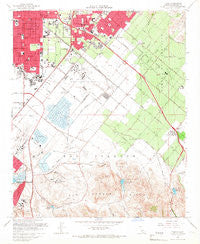 Tustin California Historical topographic map, 1:24000 scale, 7.5 X 7.5 Minute, Year 1965