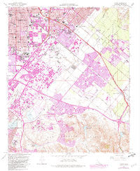 Tustin California Historical topographic map, 1:24000 scale, 7.5 X 7.5 Minute, Year 1965