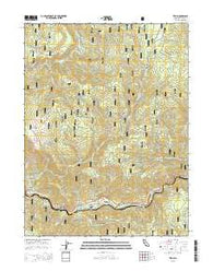 Twain California Current topographic map, 1:24000 scale, 7.5 X 7.5 Minute, Year 2015