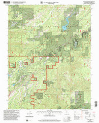 Twain Harte California Historical topographic map, 1:24000 scale, 7.5 X 7.5 Minute, Year 2001