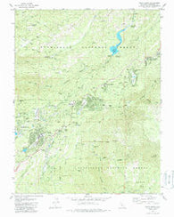 Twain Harte California Historical topographic map, 1:24000 scale, 7.5 X 7.5 Minute, Year 1979