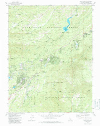 Twain Harte California Historical topographic map, 1:24000 scale, 7.5 X 7.5 Minute, Year 1979