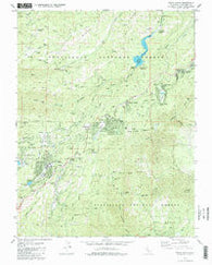Twain Harte California Historical topographic map, 1:24000 scale, 7.5 X 7.5 Minute, Year 1979