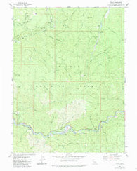 Twain California Historical topographic map, 1:24000 scale, 7.5 X 7.5 Minute, Year 1980