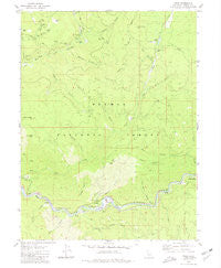 Twain California Historical topographic map, 1:24000 scale, 7.5 X 7.5 Minute, Year 1980
