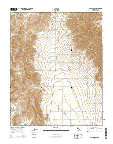Twelvemile Spring California Current topographic map, 1:24000 scale, 7.5 X 7.5 Minute, Year 2015