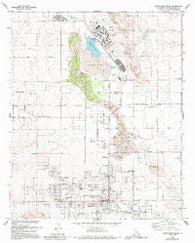 Twentynine Palms California Historical topographic map, 1:24000 scale, 7.5 X 7.5 Minute, Year 1973