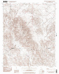 Twentynine Palms Mountain California Historical topographic map, 1:24000 scale, 7.5 X 7.5 Minute, Year 1997