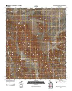 Twentynine Palms Mountain California Historical topographic map, 1:24000 scale, 7.5 X 7.5 Minute, Year 2012