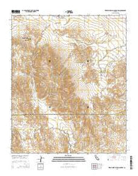 Twentynine Palms Mountain California Current topographic map, 1:24000 scale, 7.5 X 7.5 Minute, Year 2015