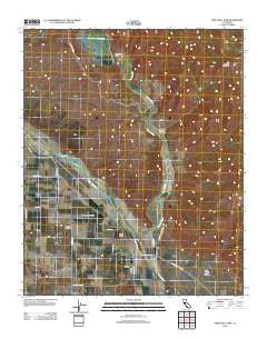 Twitchell Dam California Historical topographic map, 1:24000 scale, 7.5 X 7.5 Minute, Year 2012