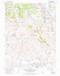 Two Rock California Historical topographic map, 1:24000 scale, 7.5 X 7.5 Minute, Year 1954