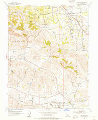Two Rock California Historical topographic map, 1:24000 scale, 7.5 X 7.5 Minute, Year 1954