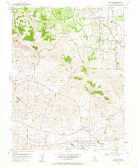 Two Rock California Historical topographic map, 1:24000 scale, 7.5 X 7.5 Minute, Year 1954