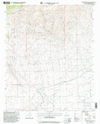 Tylerhorse Canyon California Historical topographic map, 1:24000 scale, 7.5 X 7.5 Minute, Year 1995
