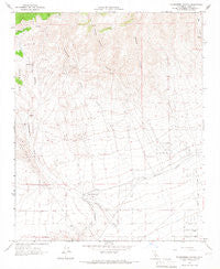 Tylerhorse Canyon California Historical topographic map, 1:24000 scale, 7.5 X 7.5 Minute, Year 1965
