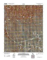 Tylerhorse Canyon California Historical topographic map, 1:24000 scale, 7.5 X 7.5 Minute, Year 2012