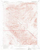 Ubehebe Crater Nevada Historical topographic map, 1:62500 scale, 15 X 15 Minute, Year 1957