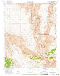 Ubehebe Peak California Historical topographic map, 1:62500 scale, 15 X 15 Minute, Year 1950