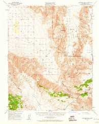 Ubehebe Peak California Historical topographic map, 1:62500 scale, 15 X 15 Minute, Year 1950