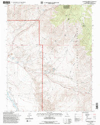 Uhlmeyer Spring California Historical topographic map, 1:24000 scale, 7.5 X 7.5 Minute, Year 1994