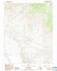 Uhlmeyer Spring California Historical topographic map, 1:24000 scale, 7.5 X 7.5 Minute, Year 1990