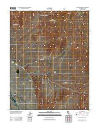 Uhlmeyer Spring California Historical topographic map, 1:24000 scale, 7.5 X 7.5 Minute, Year 2012