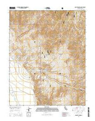 Uhlmeyer Spring California Current topographic map, 1:24000 scale, 7.5 X 7.5 Minute, Year 2015