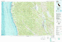 Ukiah California Historical topographic map, 1:100000 scale, 30 X 60 Minute, Year 1981
