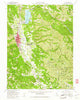 Ukiah California Historical topographic map, 1:62500 scale, 15 X 15 Minute, Year 1958