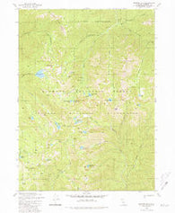 Ukonom Lake California Historical topographic map, 1:24000 scale, 7.5 X 7.5 Minute, Year 1980