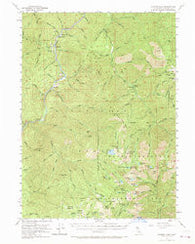 Ukonom Lake California Historical topographic map, 1:62500 scale, 15 X 15 Minute, Year 1955