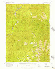 Ukonom Lake California Historical topographic map, 1:62500 scale, 15 X 15 Minute, Year 1955