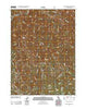 Ukonom Mountain California Historical topographic map, 1:24000 scale, 7.5 X 7.5 Minute, Year 2012