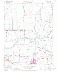 Union Island California Historical topographic map, 1:24000 scale, 7.5 X 7.5 Minute, Year 1952