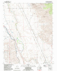 Union Wash California Historical topographic map, 1:24000 scale, 7.5 X 7.5 Minute, Year 1993