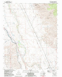 Union Wash California Historical topographic map, 1:24000 scale, 7.5 X 7.5 Minute, Year 1993