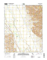 Union Wash California Current topographic map, 1:24000 scale, 7.5 X 7.5 Minute, Year 2015