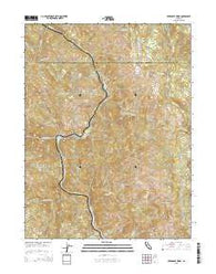Updegraff Ridge California Current topographic map, 1:24000 scale, 7.5 X 7.5 Minute, Year 2015